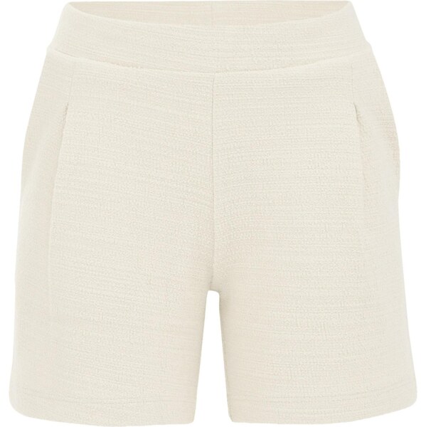 WE Fashion Plisované nohavice béžová 63336856