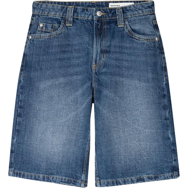 Bershka Džínsy modrá denim 63336733