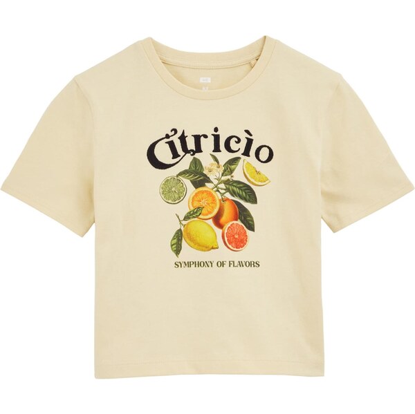 WE Fashion Tričko žltá / svetložltá / zelená / oranžová 63336864