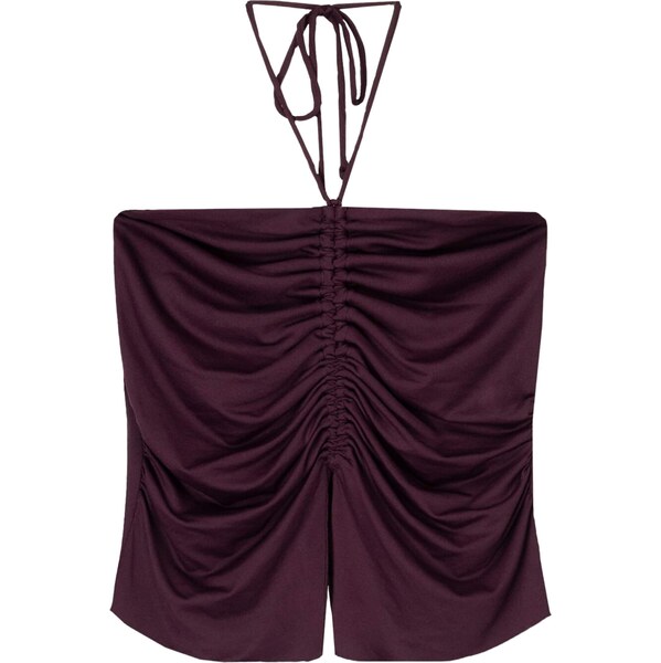 Bershka Top černicová 65877765