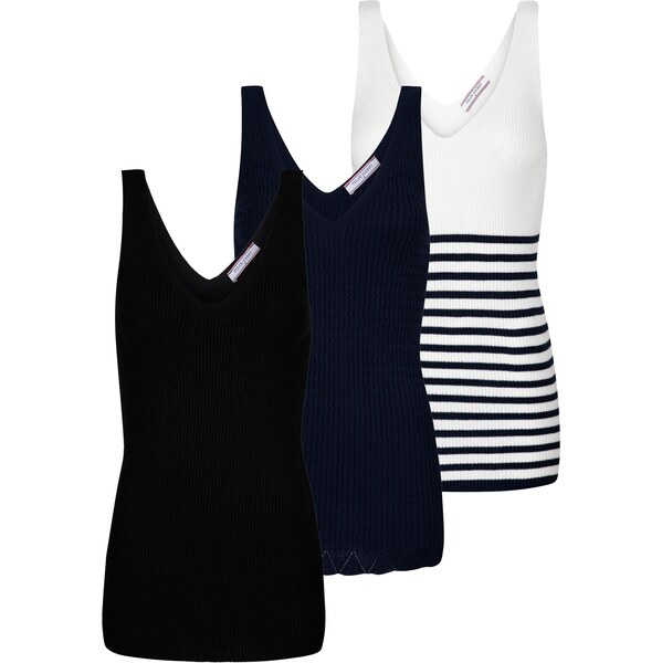 Felix Hardy Top námornícka modrá / čierna / biela 65877781