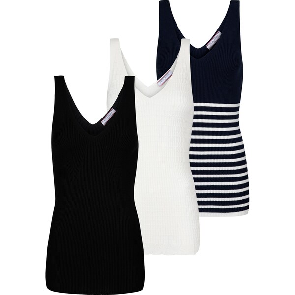 Felix Hardy Top námornícka modrá / čierna / biela 65877785