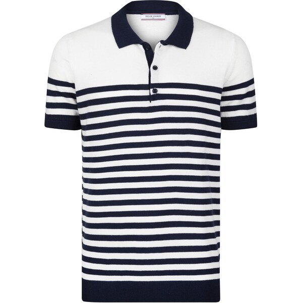 Felix Hardy Tričko námornícka modrá / šedobiela 65651201
