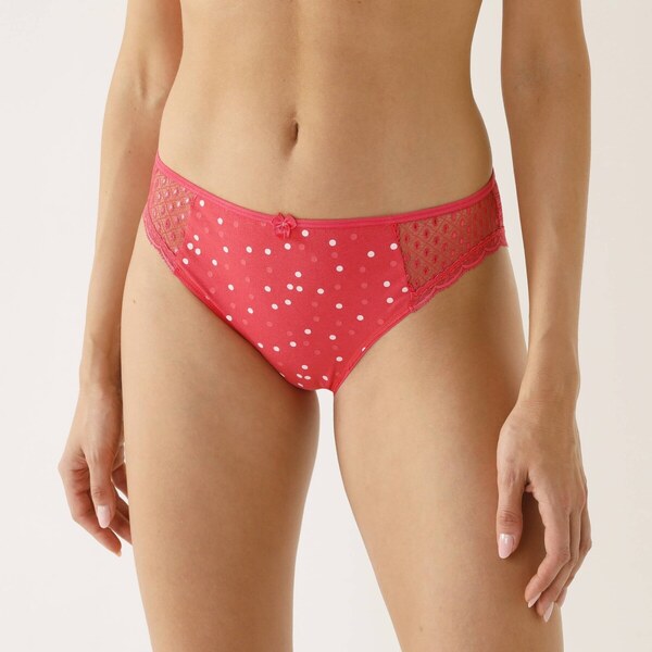 Súprava 4 midi nohavičiek Tropea zo strečového džerseja s čipkou, 63387926