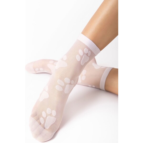 Ponožky s labkami G 1192 PAWPAW 20 DEN Fiore 63343008