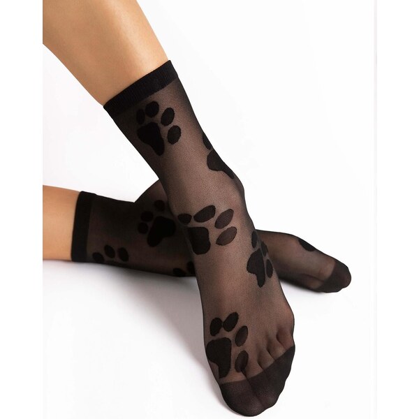 Ponožky s labkami G 1192 PAWPAW 20 DEN Fiore 63343010