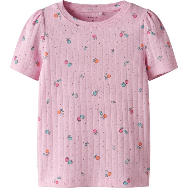 NAME IT Tričko NMFHamanda svetlomodrá / oranžová / ružová / 63344224