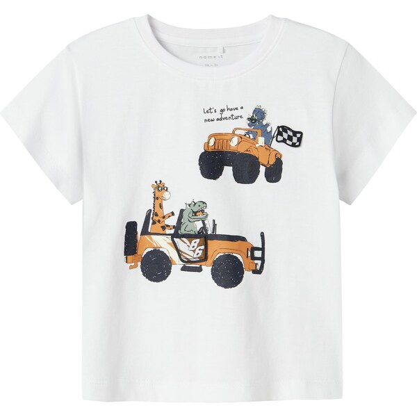 NAME IT Tričko NMMHHuggi námornícka modrá / karamelová / čierna / 63344235