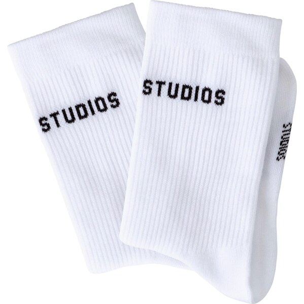 Copenhagen Studios Športové ponožky čierna / biela 63362140