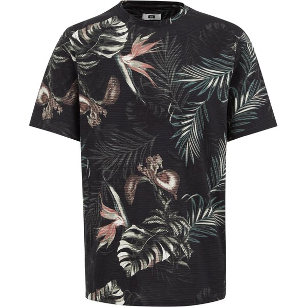 WE Fashion Tričko smaragdová / mandarínková / čierna / biela 63344854