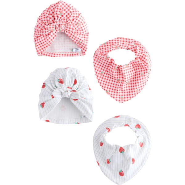 Next Čiapky zelená / červená / čierna / biela 63344333