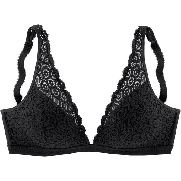 PETITE FLEUR Podprsenka čierna 63362056