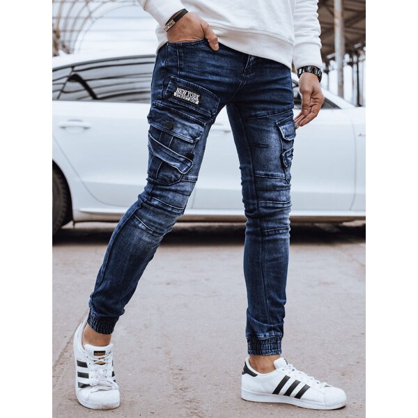 Dstreet Zaujímavé pánske rifle s vreckami 63346235