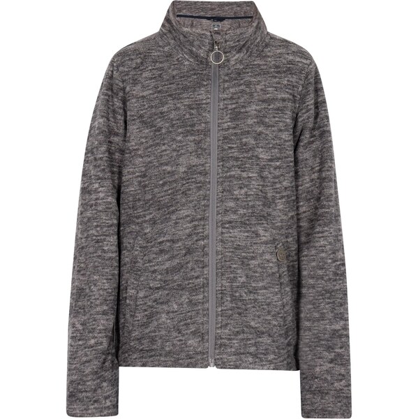 DreiMaster Maritim Flisová bunda sivá / tmavosivá 63347292