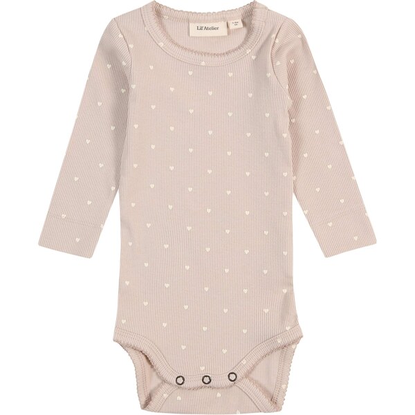 LilAtelier Body NBFGago béžová / biela 63347842