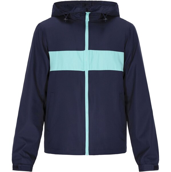Mo ATHLSR Funkčná bunda námornícka modrá / tyrkysová 63347511