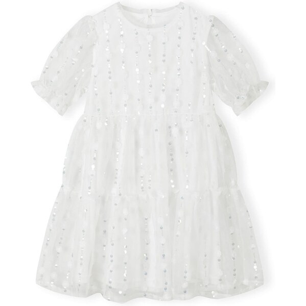 MINOTI Šaty strieborná / biela 63347892