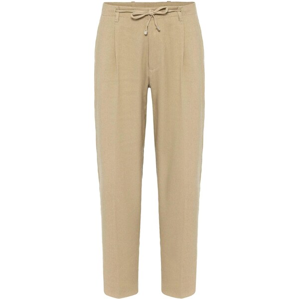 Antioch Plisované nohavice kaki 65651295