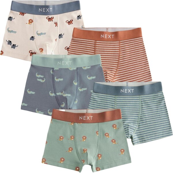 Next Nohavičky modrosivá / svetlomodrá / hrdzavo červená / prírodná 63347754