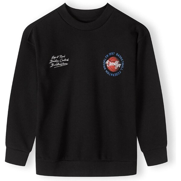 MINOTI Mikina svetlomodrá / tmavooranžová / čierna / biela 63347866