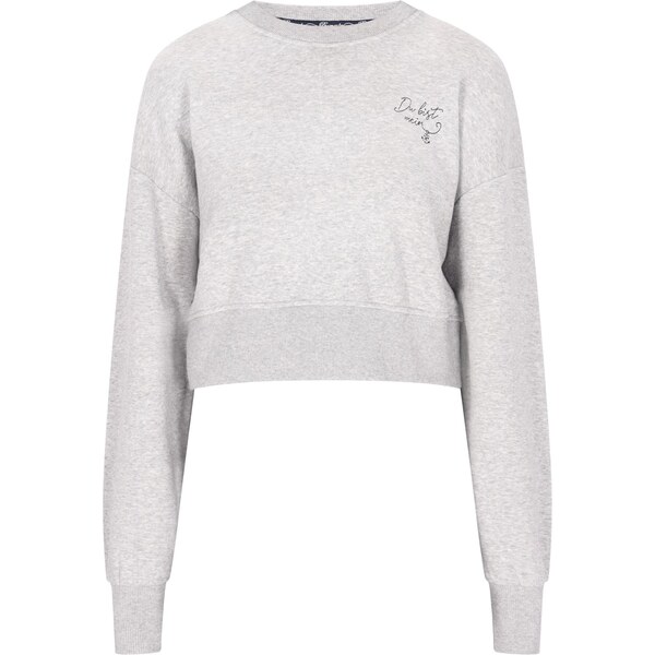 DreiMaster Vintage Mikina sivá melírovaná 63346562