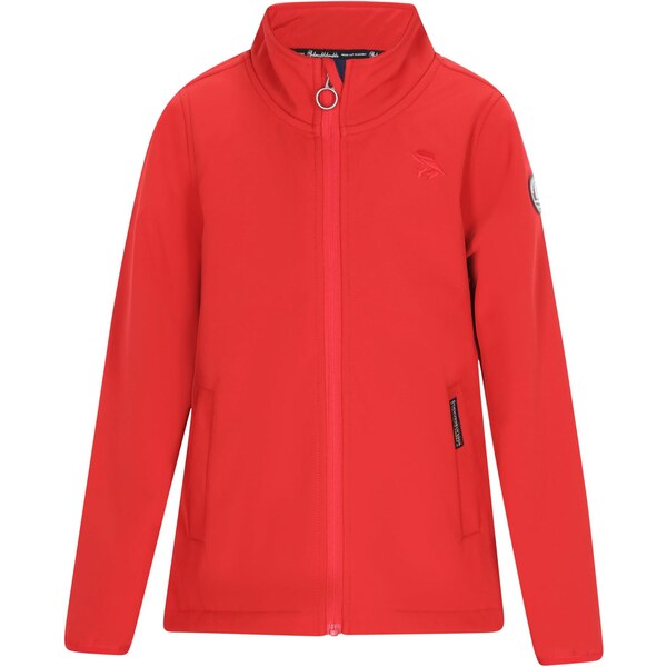 Schmuddelwedda Funkčná bunda sivá / červená 63347295