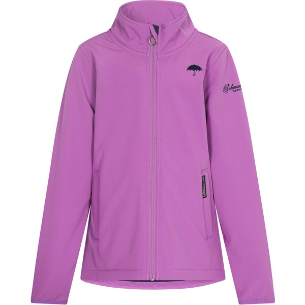 Schmuddelwedda Outdoorová bunda fialová / čierna 63347311