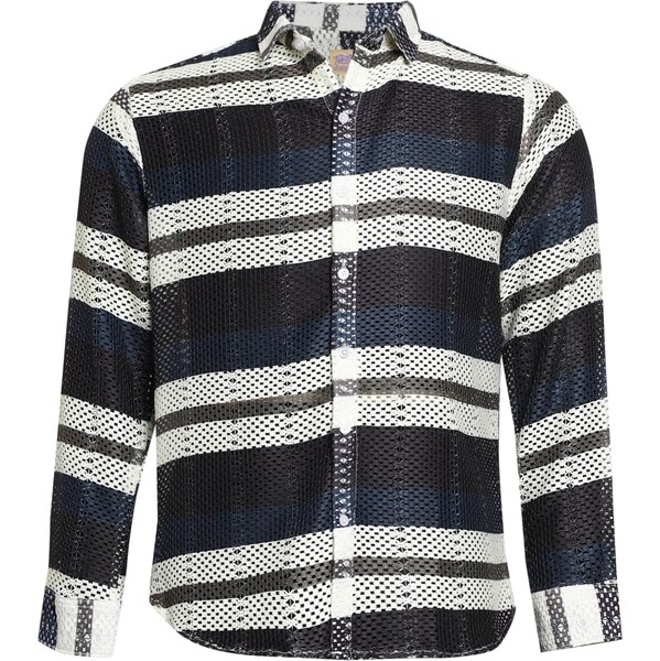 Campus Sutra Kardigán Xylina béžová / modrá 63348092