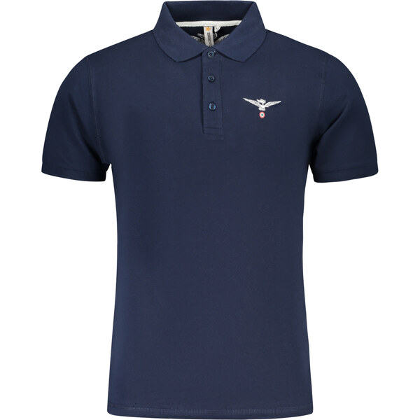 ACCADEMIA MILITARE ARMY 1659 MENS SHORT SLEEVE POLO BLUE 64706866