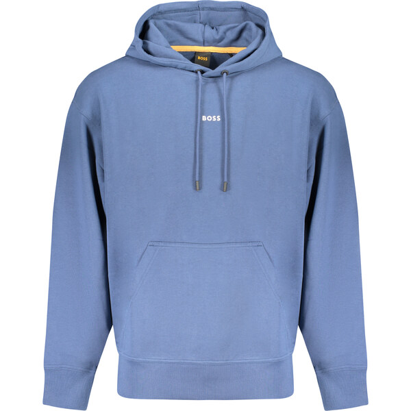 Pánska modrá mikina s kapucňou BOSS 64711405