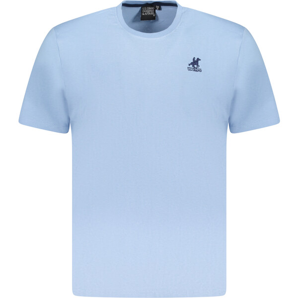 U.S. GRAND POLO Pánske modré tričko US Grand Polo 64707669