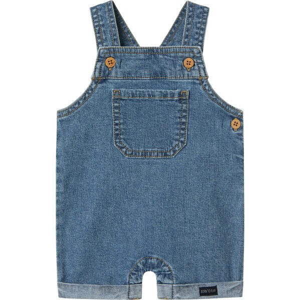 NAME IT Nohavice na traky NBMLOU modrá denim 63349959
