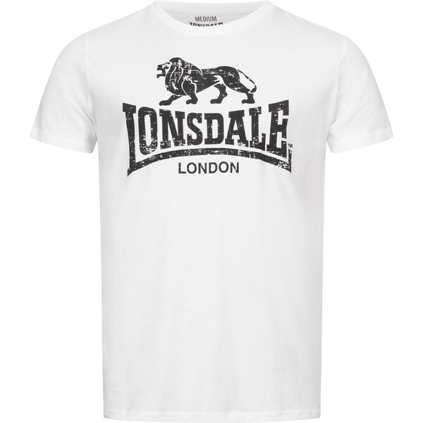 LONSDALE Tričko čierna / biela 63308164