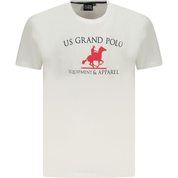 U.S. GRAND US GRAND POLO SHORT SLEEVE T-SHIRT MEN WHITE 64704015