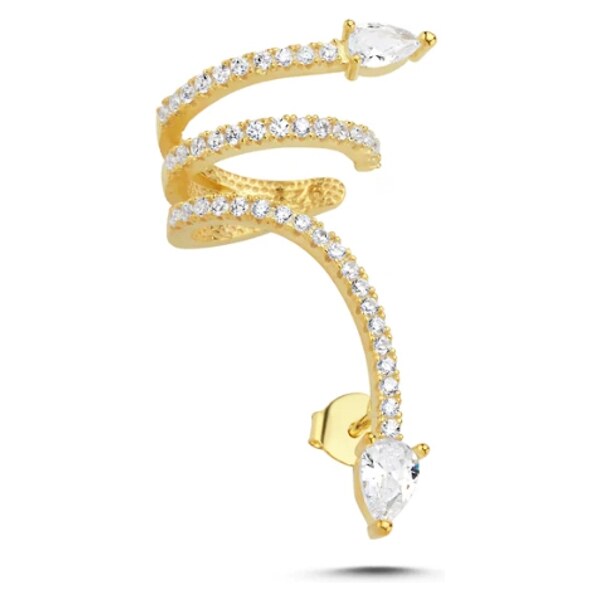 SWAROVSKI Elements Swarovski e. lemujúca náušnica na celé ucho Art of 62655114