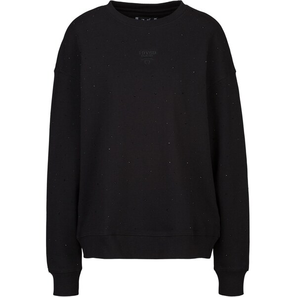 19V69 ITALIA Mikina Sinja Stones čierna 63526629