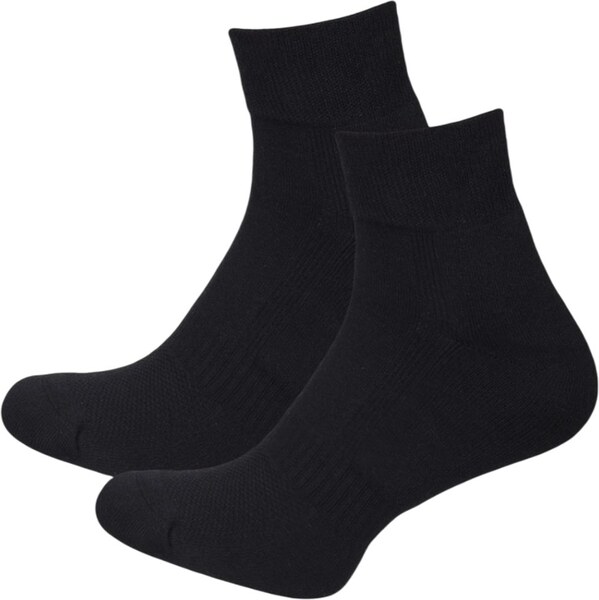 Medium čierne športové pánske ponožky 63374029