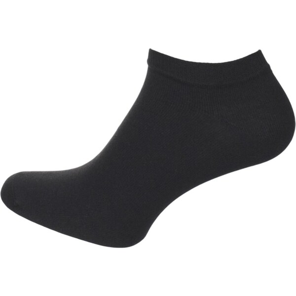 Členkové čierne bambusové ponožky 63374042