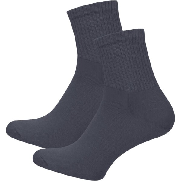 Klasické grafitové pánske ponožky Active 63374035