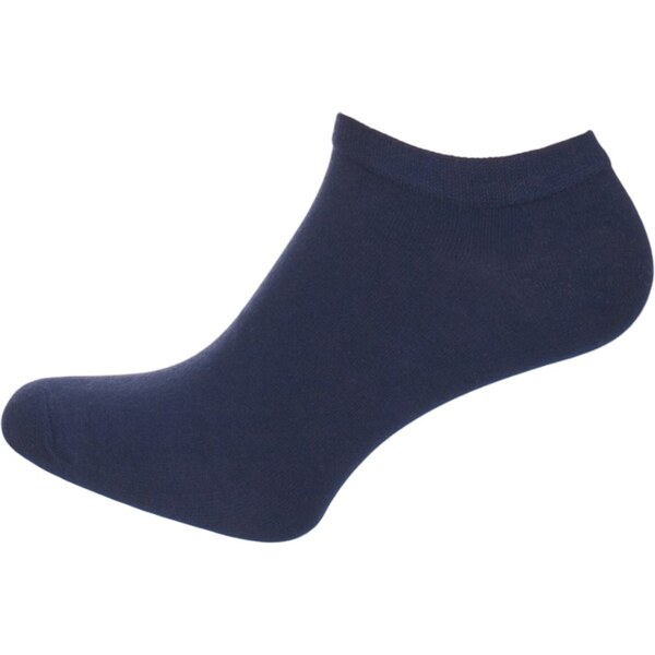 Členkové tmavomodré bambusové ponožky 63374043