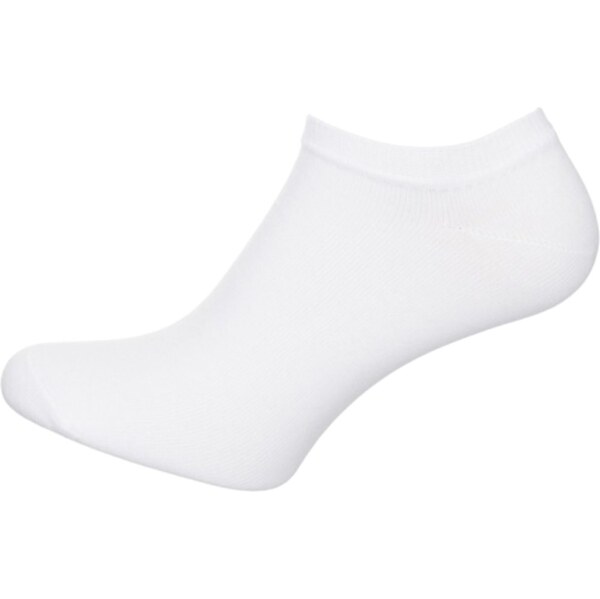 Členkové biele bambusové ponožky 63374044