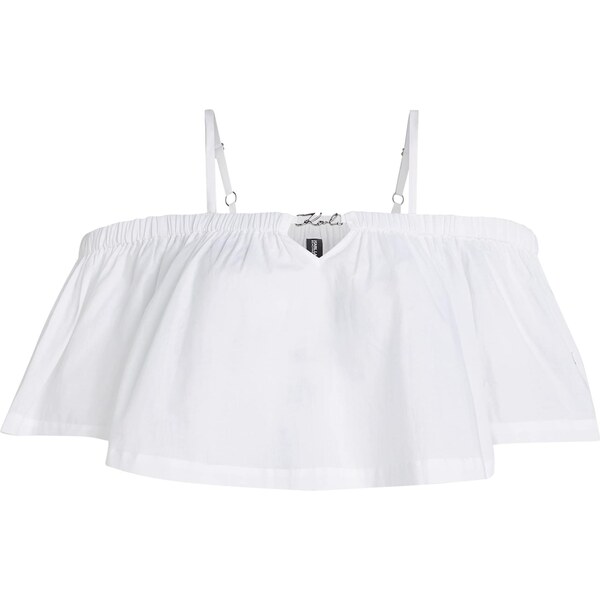 Karl Lagerfeld Top biela 62477569