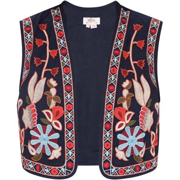 usha FESTIVAL Vesta béžová / námornícka modrá / čerešňová 63423492