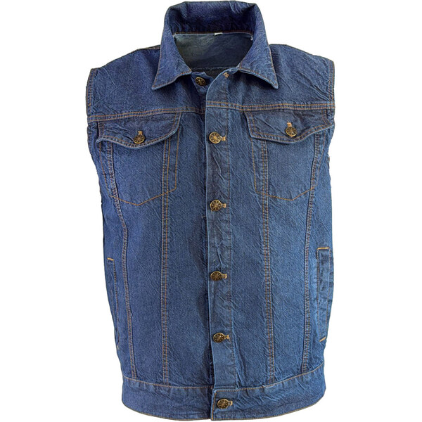 DG-SHOP.SK vesta pánská jeans džínová nadmerná veľkosť 63404748