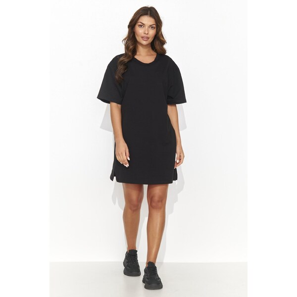 Numinou Krátke šaty NU474 | čierna NU474 63395649