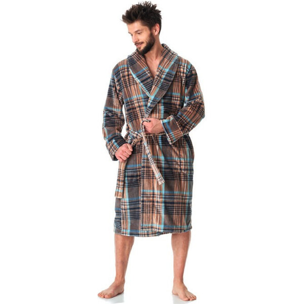 Key Pánsky hrejivý župan | hnedá MGL 421 63395837