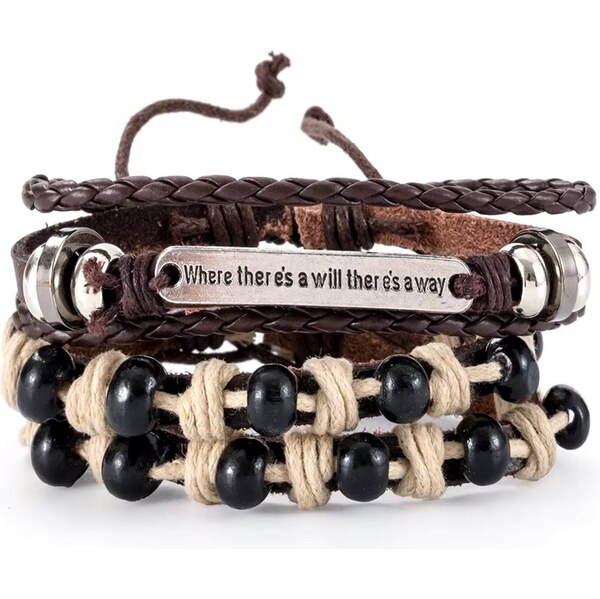 Trendy náramok s originálnym nápisom 65638754