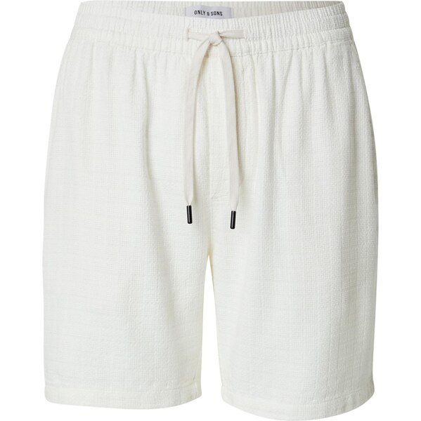 Only & Sons Nohavice ONSTel biela 63400536
