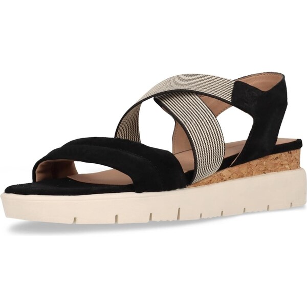 SALAMANDER Sandále čierna / biela 63482824