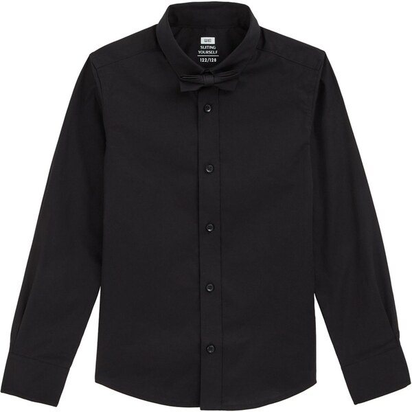 WE Fashion Košeľa čierna 54248294